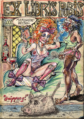 [S. Clay Wilson, David Moore] Ex Libris Pubis [English] cover