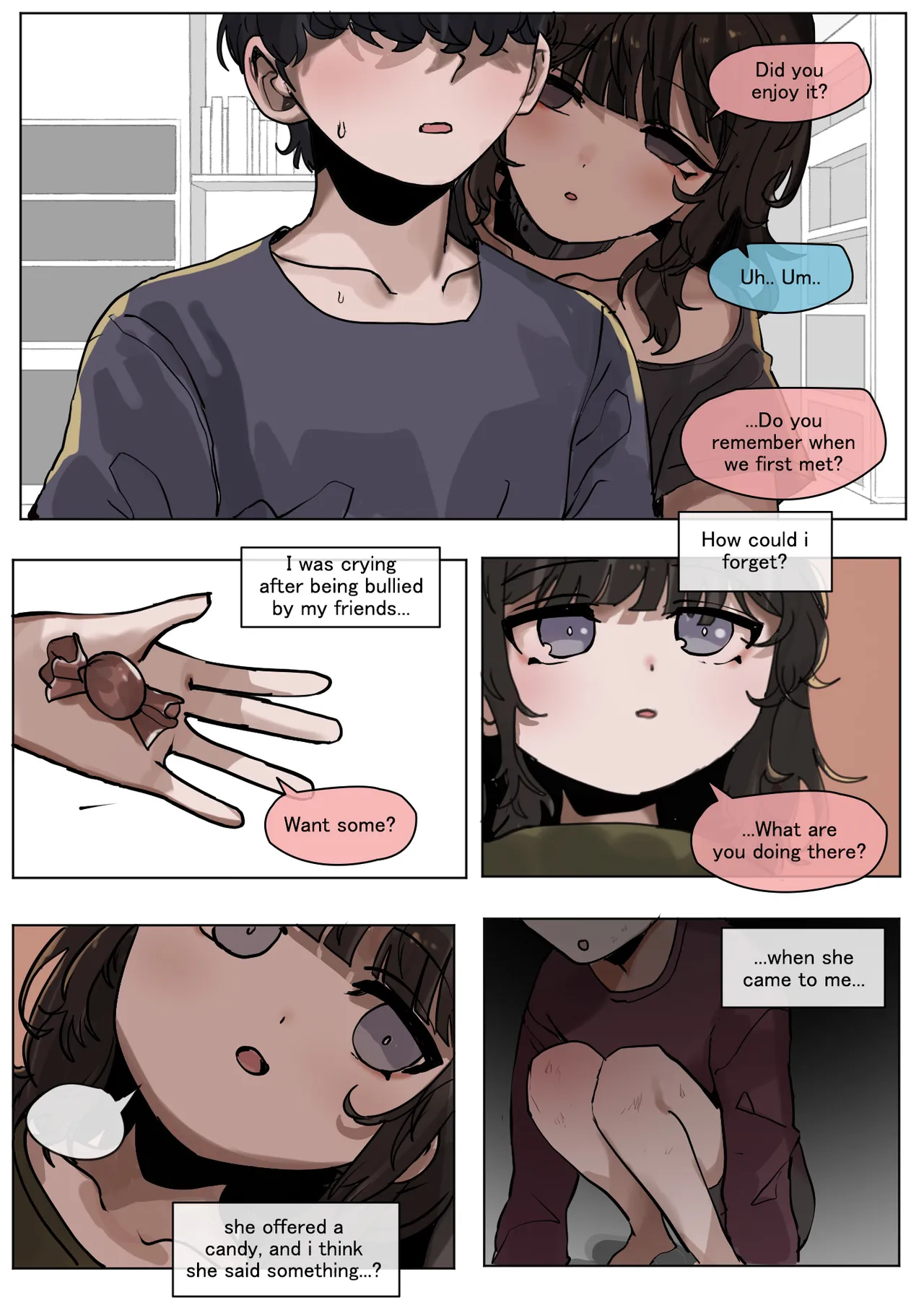 The Eyes of the Unreadable Girl is Dyed in Black page 11 full