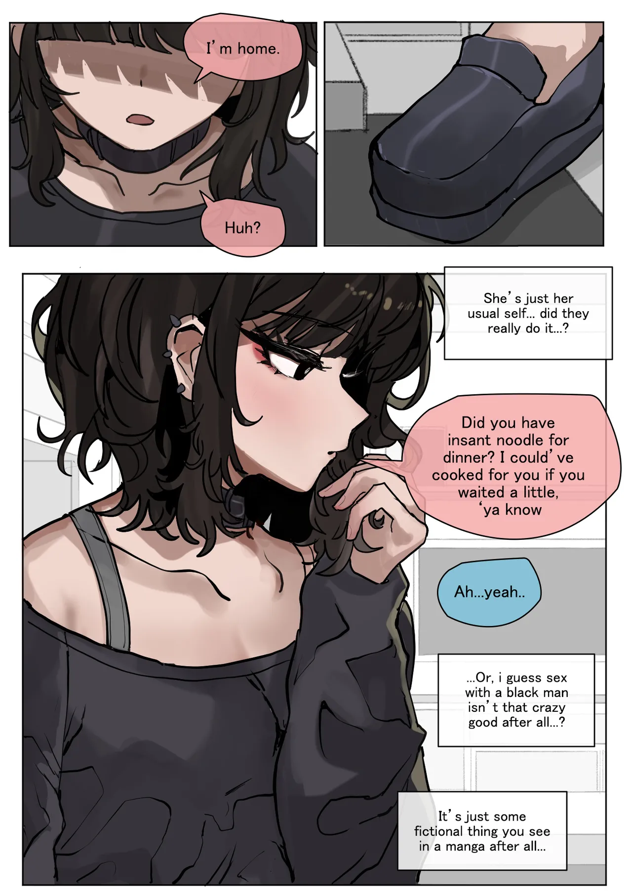 The Eyes of the Unreadable Girl is Dyed in Black page 5 full