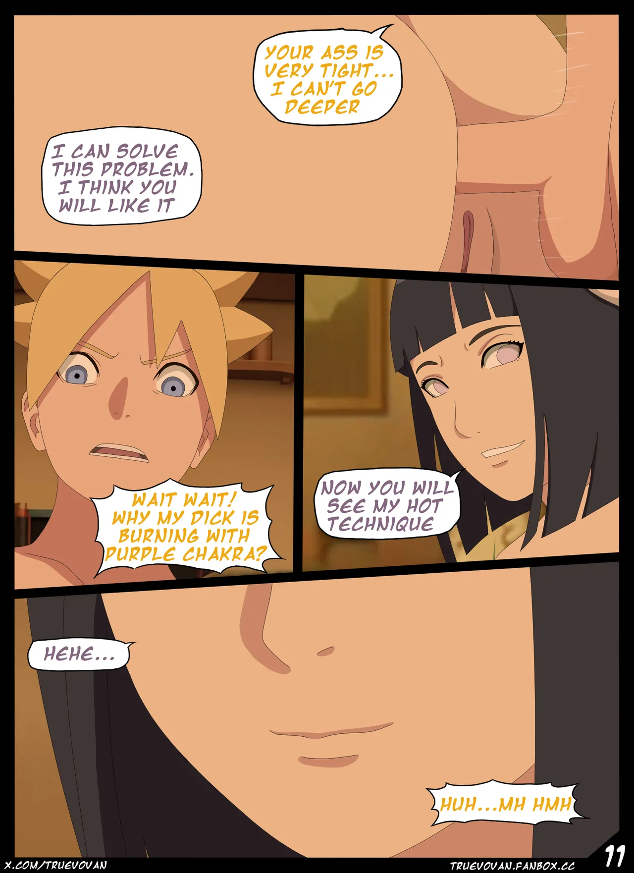 Boruto's Christmas Night page 12 full