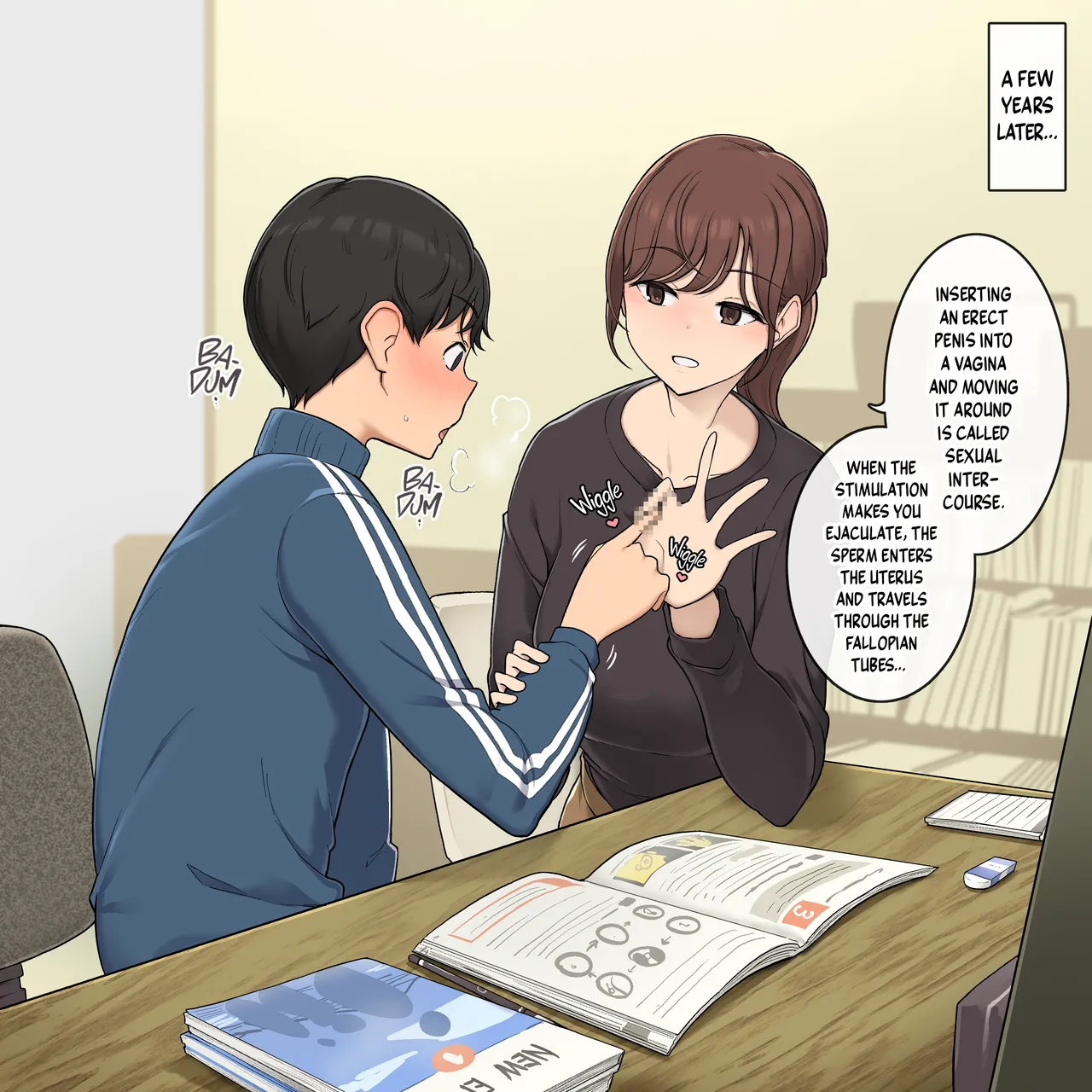 Kozukuri no Shikata o Dankai-teki ni Oshiete Kureru Onee-san | An Onee-san Who Teaches Me Step by Step How to Make a Baby page 2 full