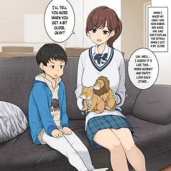 [Wakamatsu] Kozukuri no Shikata o Dankai-teki ni Oshiete Kureru Onee-san | An Onee-san Who Teaches Me Step by Step How to Make a Baby [English] cover