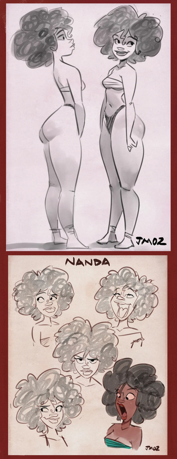 [JMoz Comix] Nanda (OC) cover