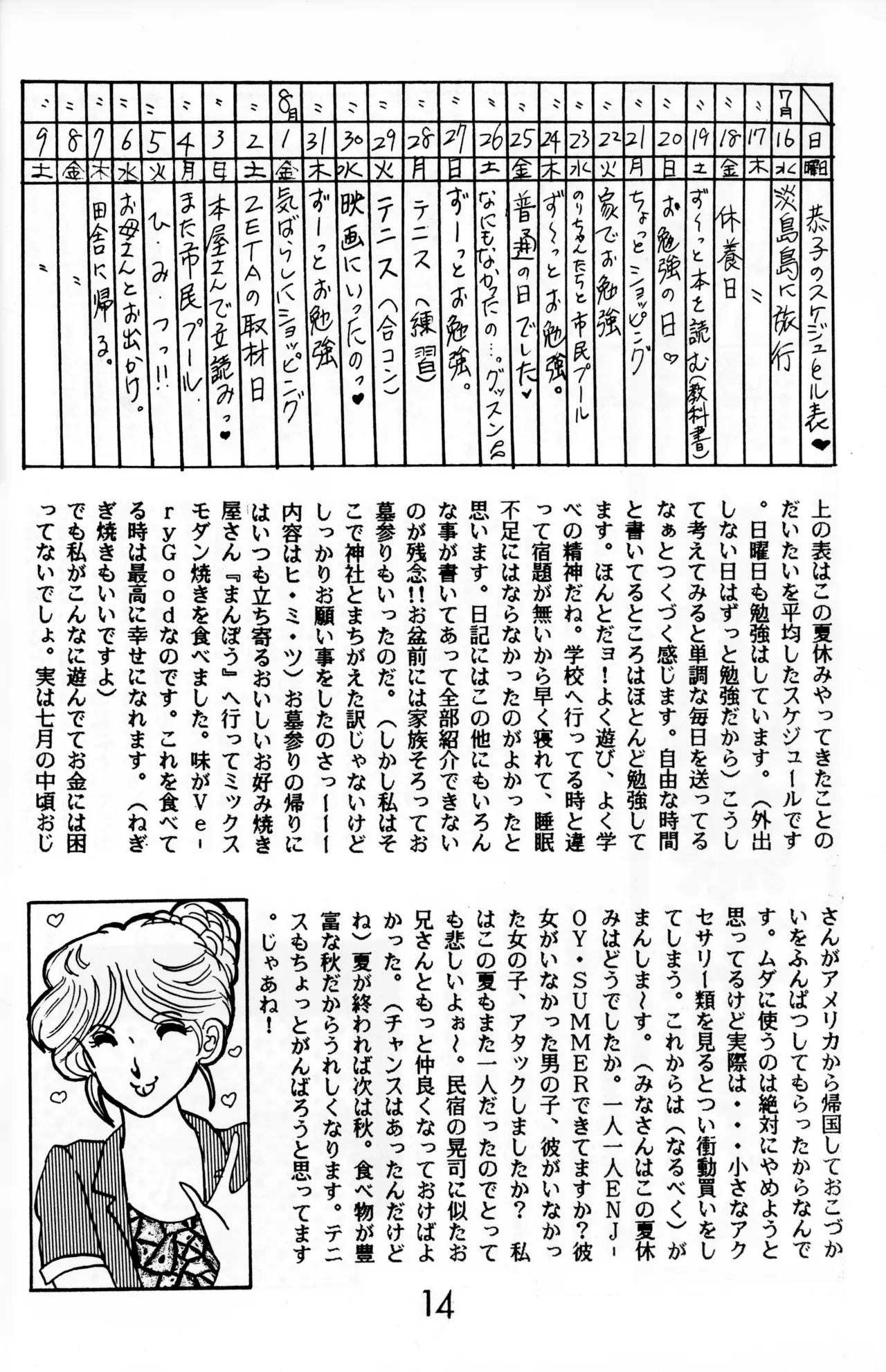 Graphic idol information magazine "ZETA" first issue.2 page 11 full