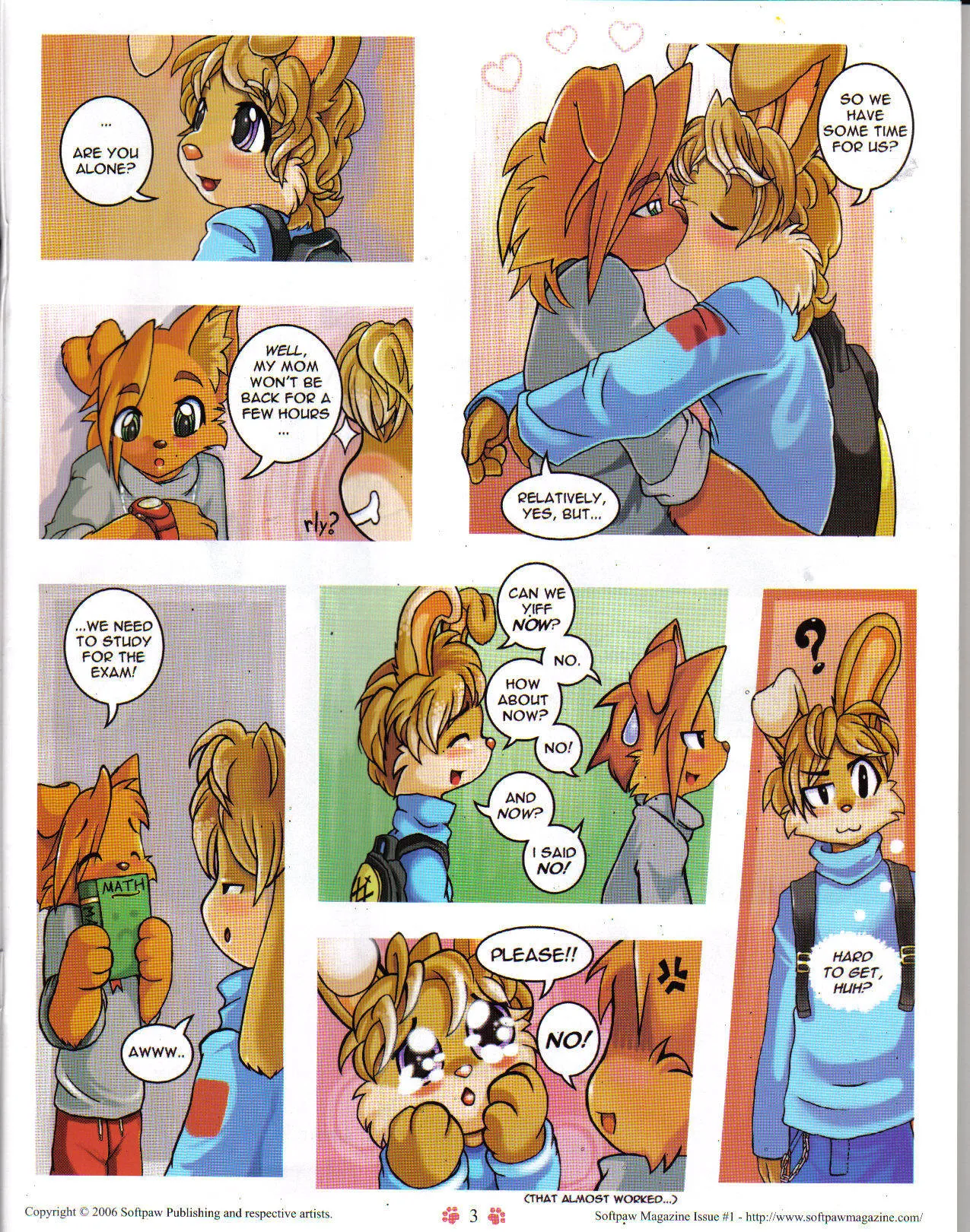 Softpaw Magazine 1 page 3 full
