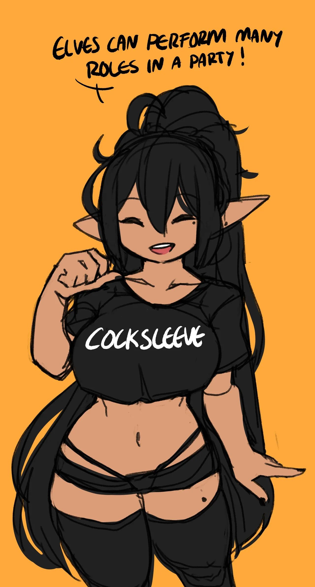 River - Dark Elf Gal page 9 full