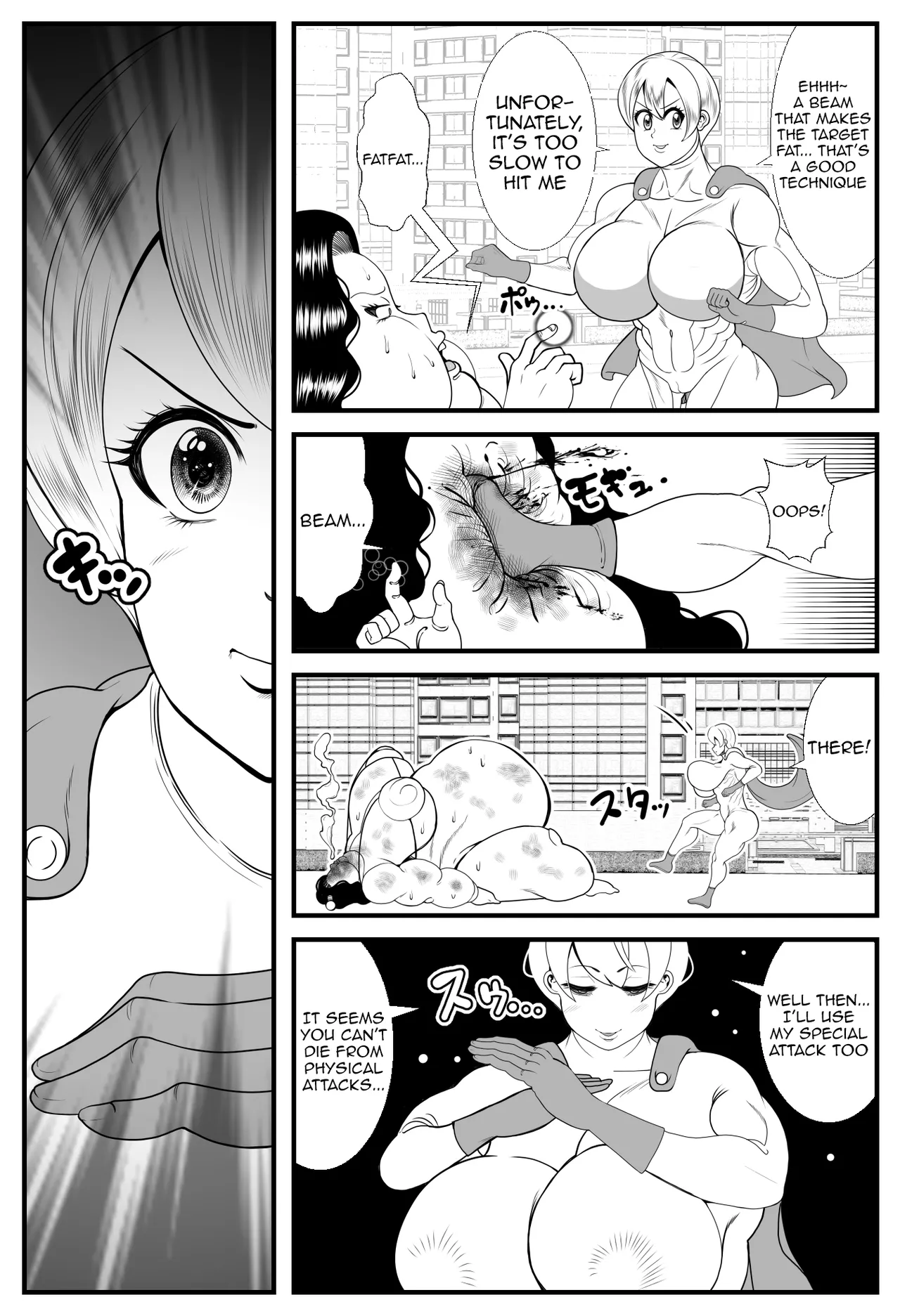 Alien Fatfat VS Superheroine page 10 full
