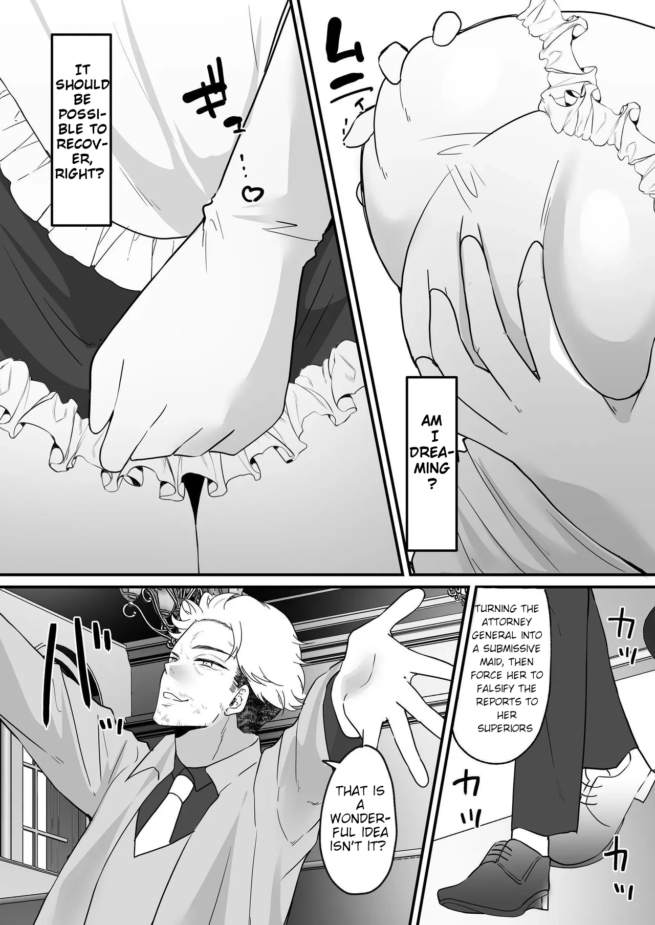 TS Gohoushi Maid ~Akutoku Ryoushu no Kansa ni Kita noni Nyotaika Sarete Seishori Maid ni Saremashita~ page 6 full