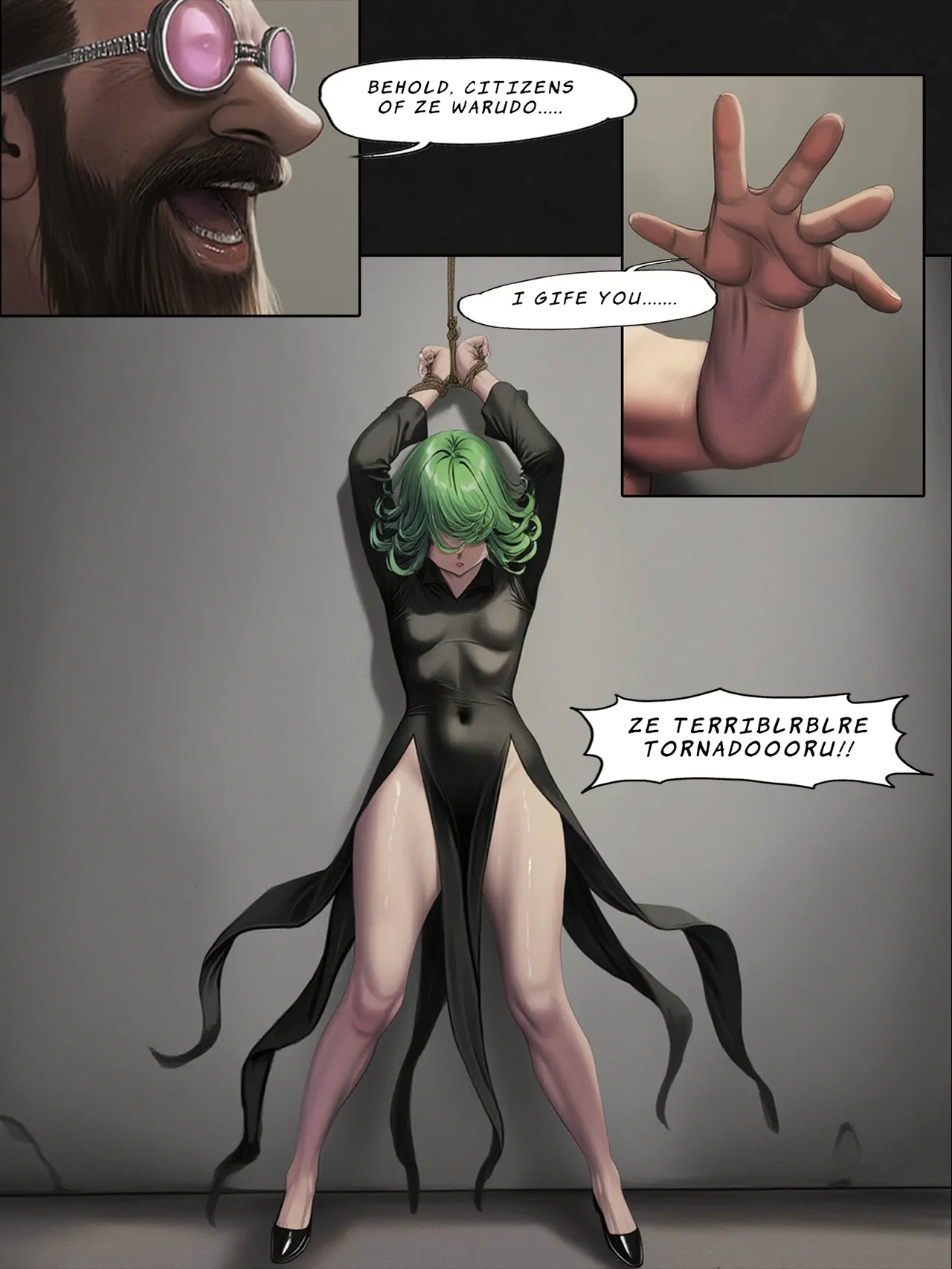 Humanity's Last Broadcast - A Tatsumaki Doujin page 10 full