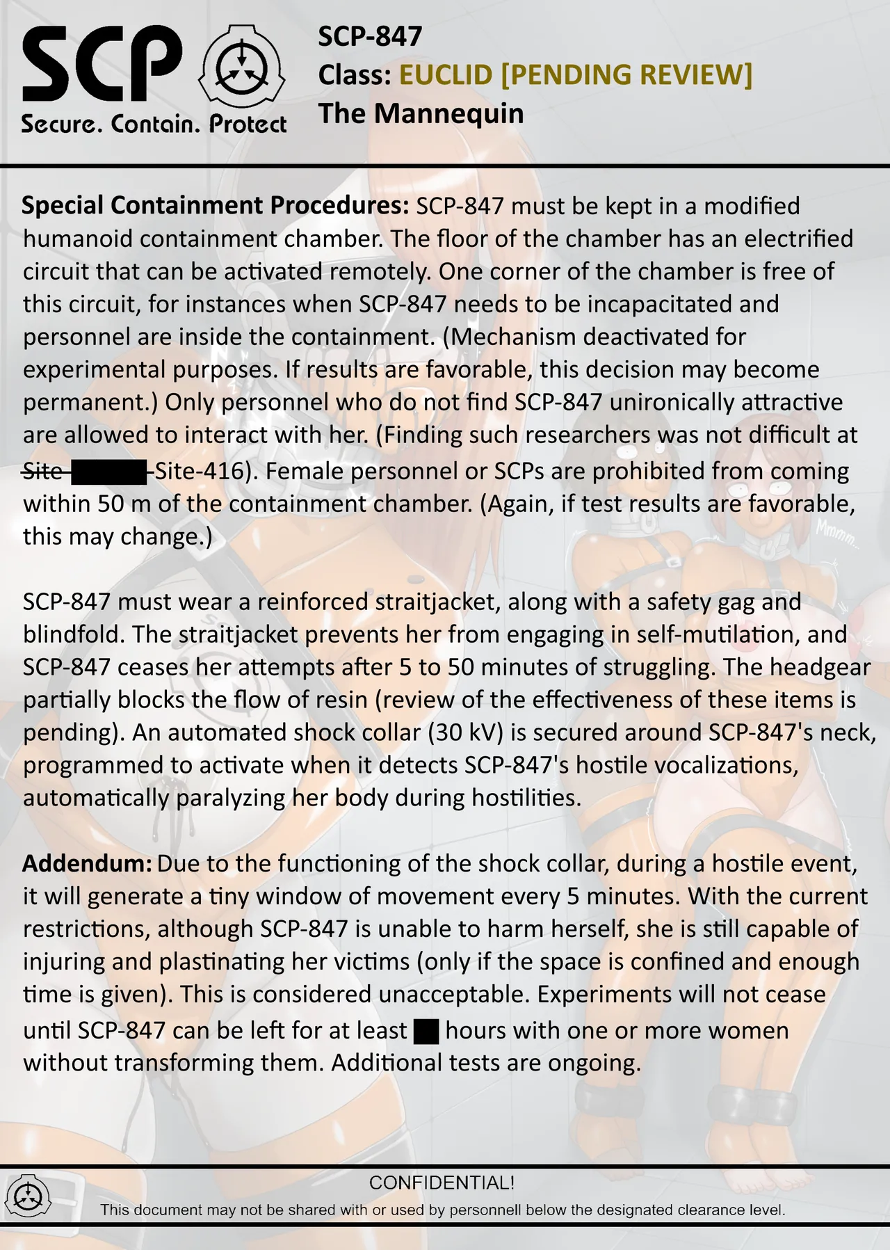 SCP-847 The Mannequin page 7 full
