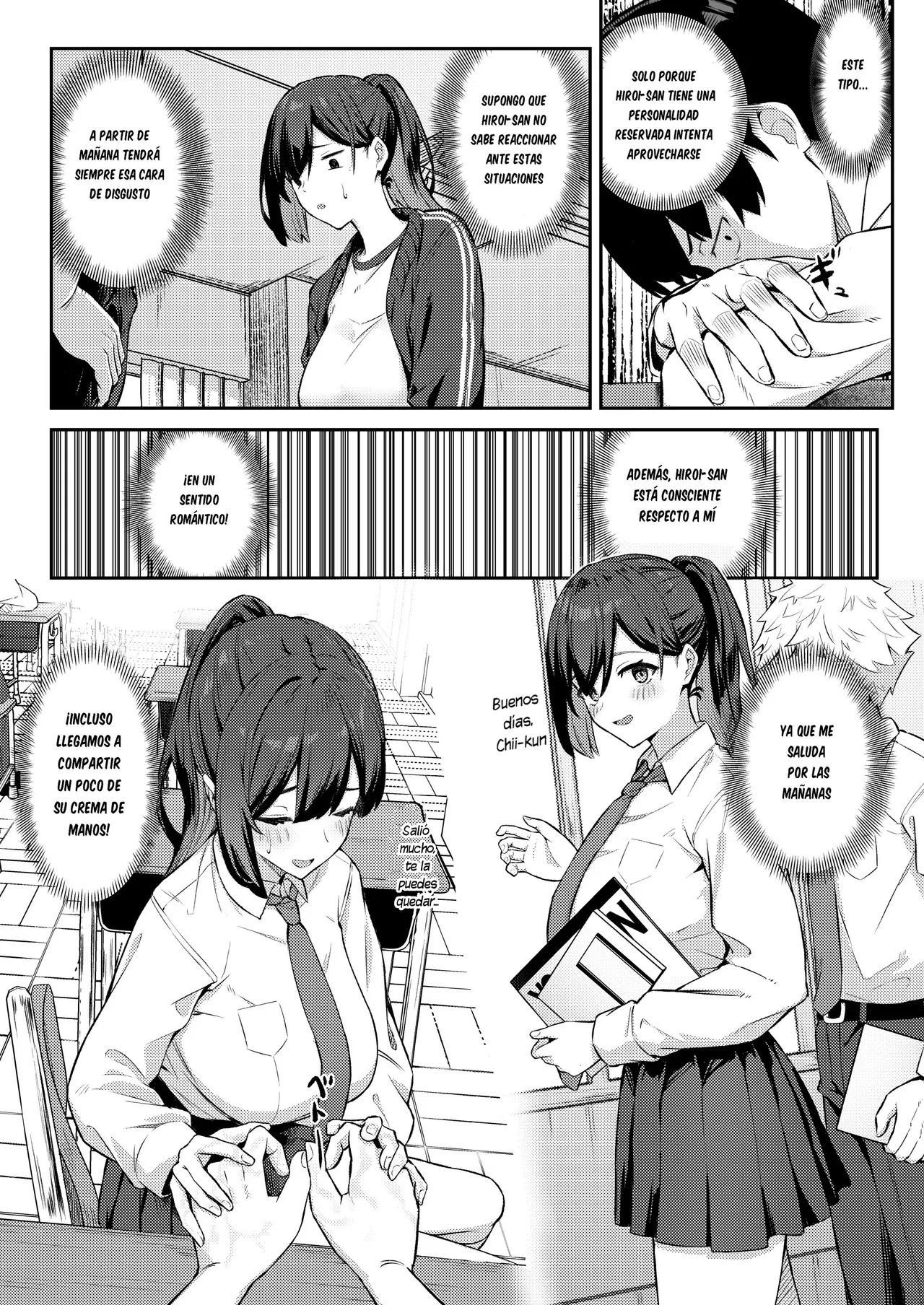 Akogare no Classmate ga Sex Gokko de Torareru no Hanashi | La historia de la Compañera de Clase que Admiro siéndome Arrebatada por un Roleplay de Sexo page 6 full