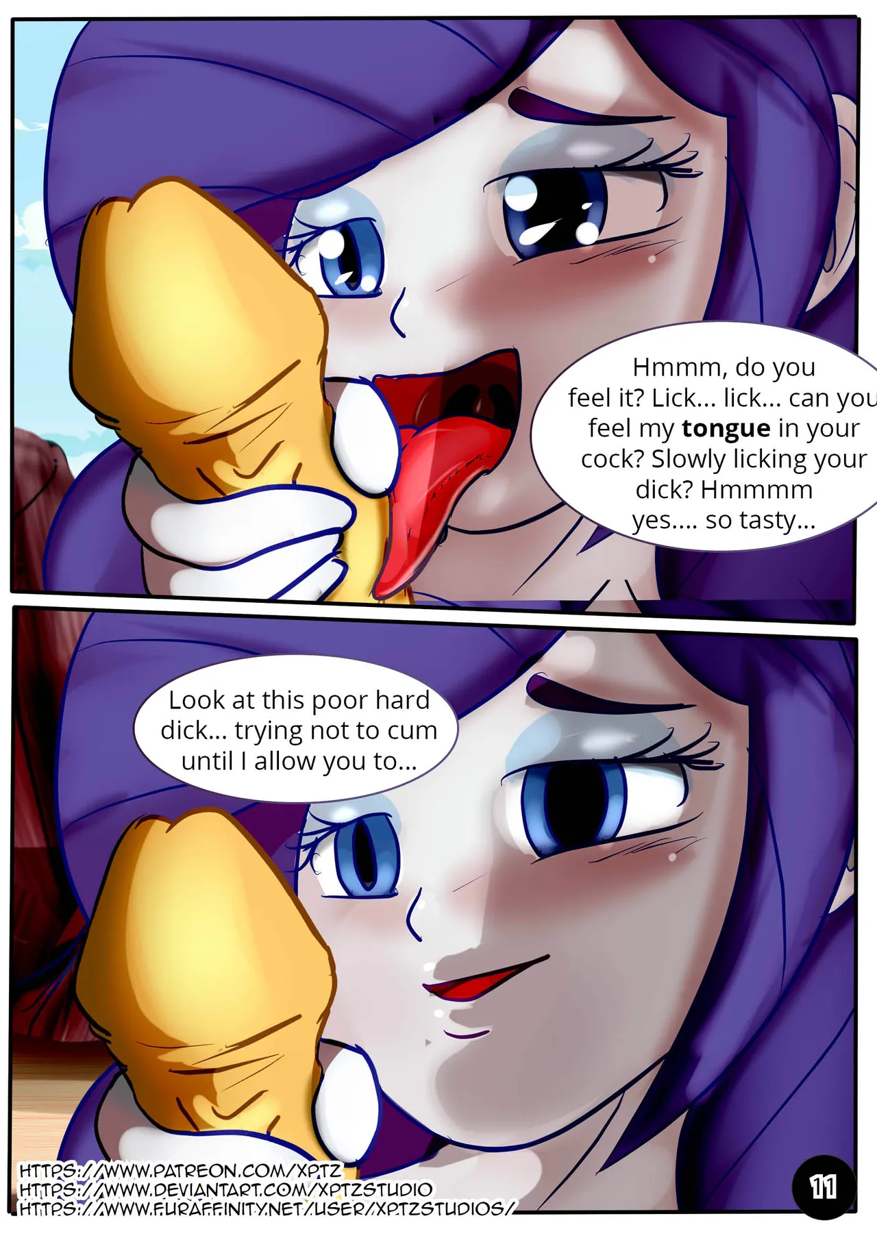 Rarity JOI Comic page 11 full