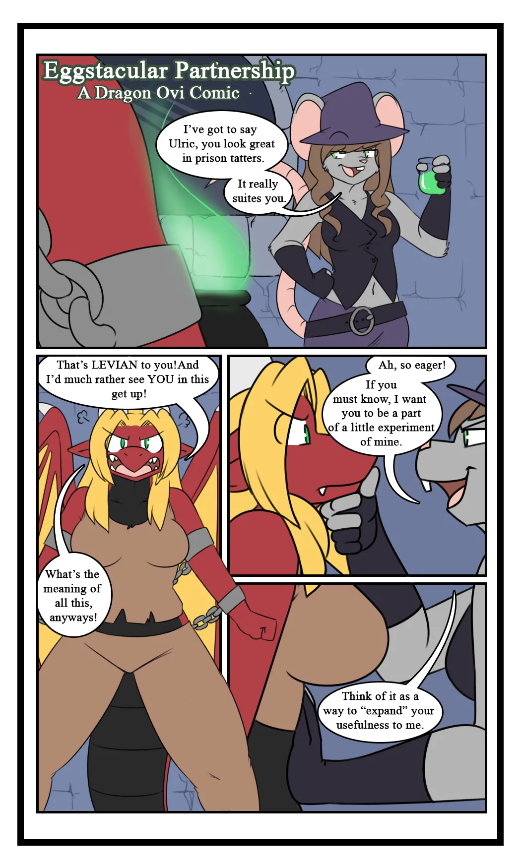 Eggstacular Partnership page 1 full
