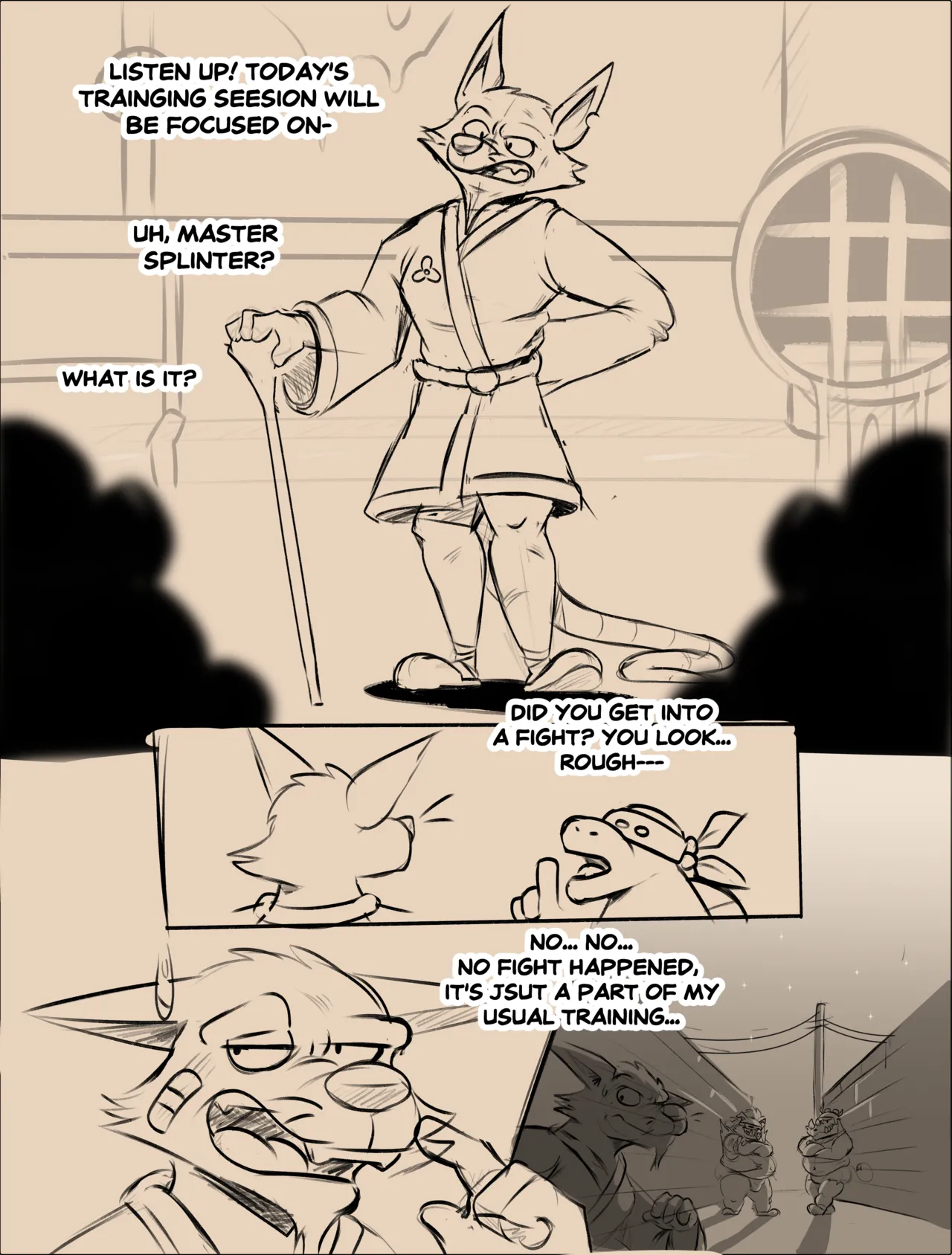Splinter Gets Spitroasted page 9 full