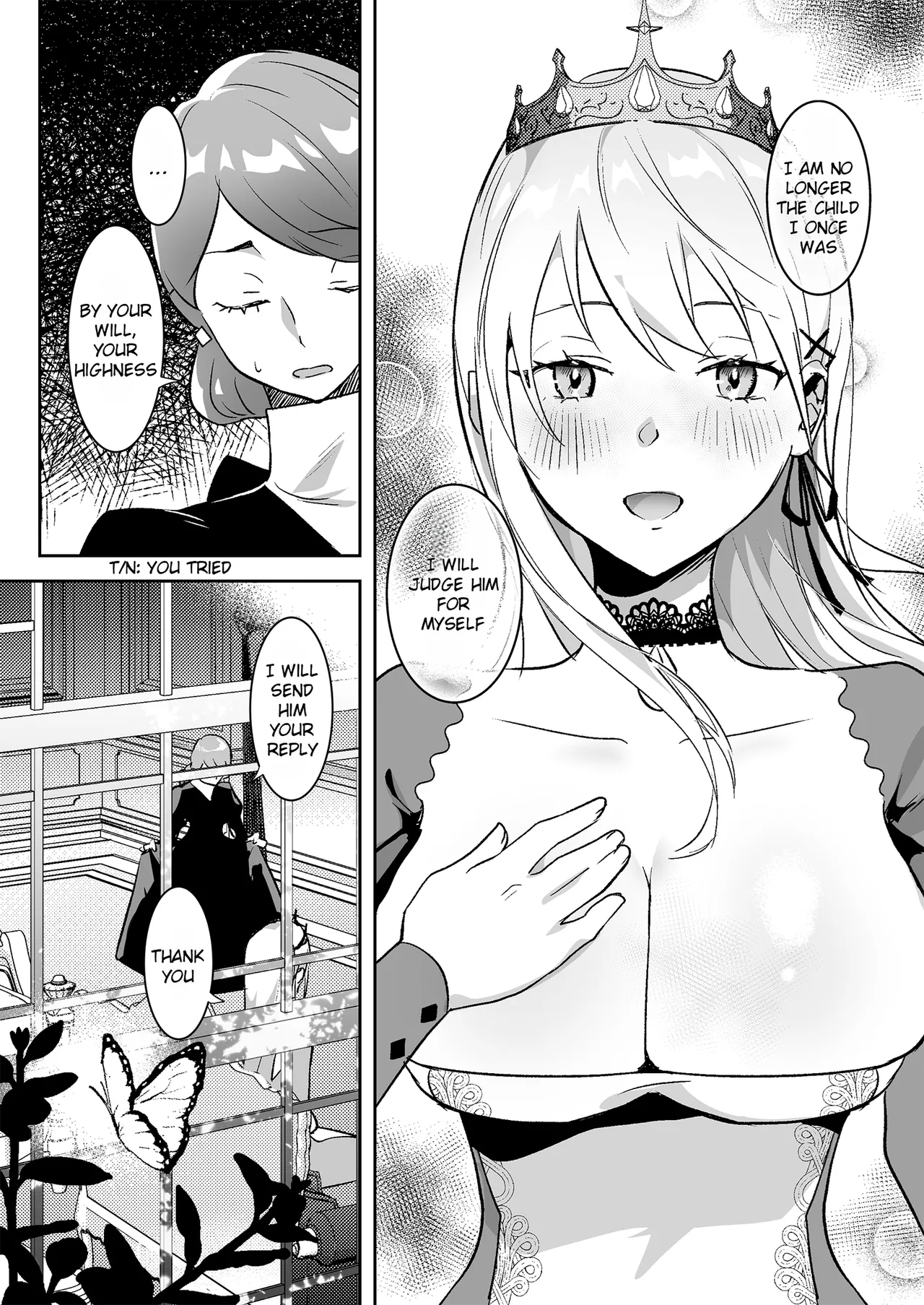 Oujo Kanraku | Fall of the Princess page 8 full