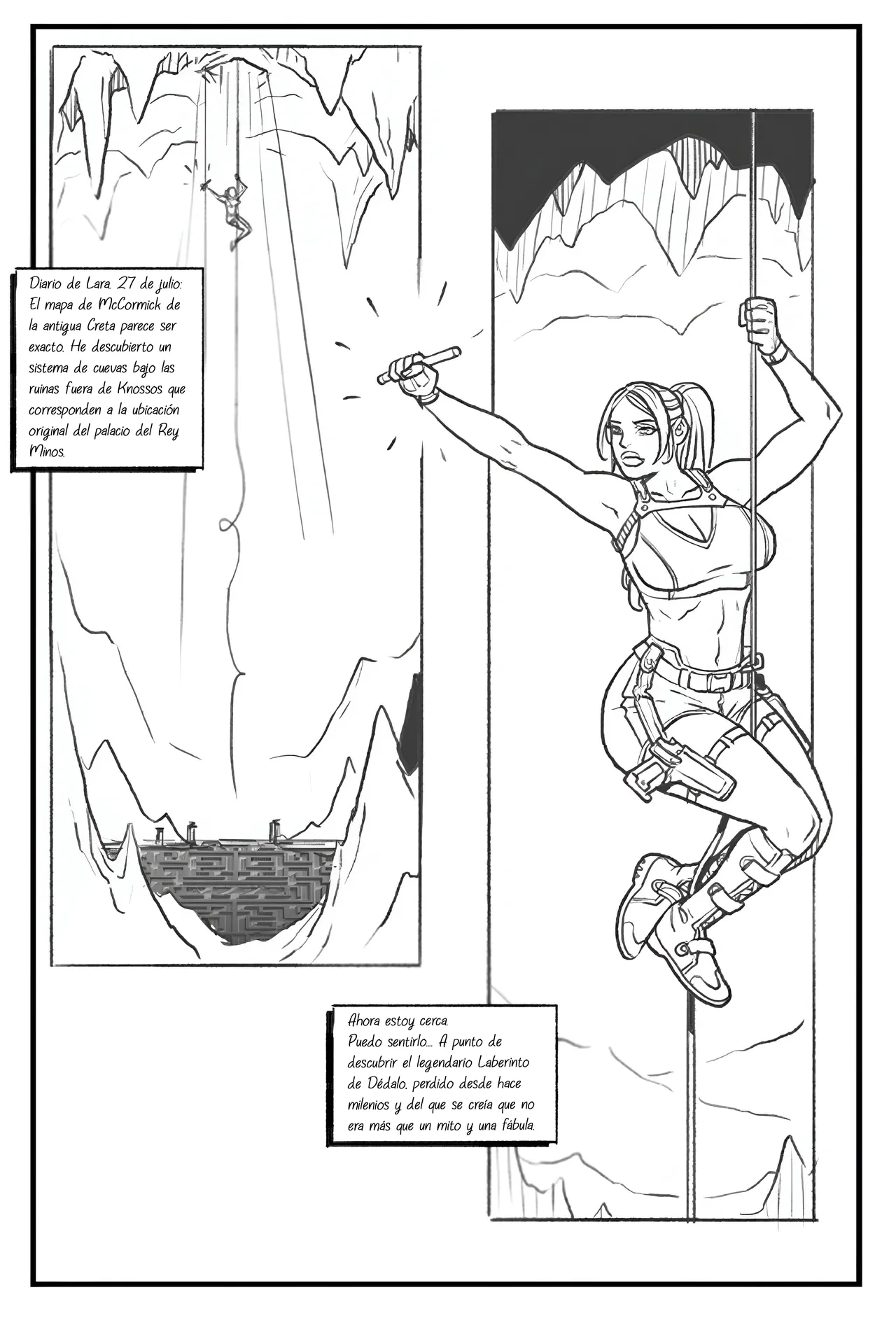 Lara Croft - Labyrinth of the Minotaur page 12 full
