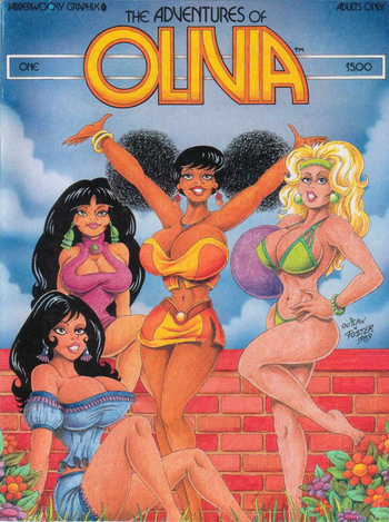 [Brad W. Foster, Robert Outlaw] The Adventures of Olivia #1 [English] cover