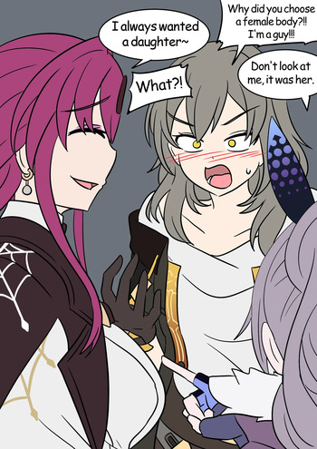 [Vel] HSR TSF: Reborn as girl [English] cover