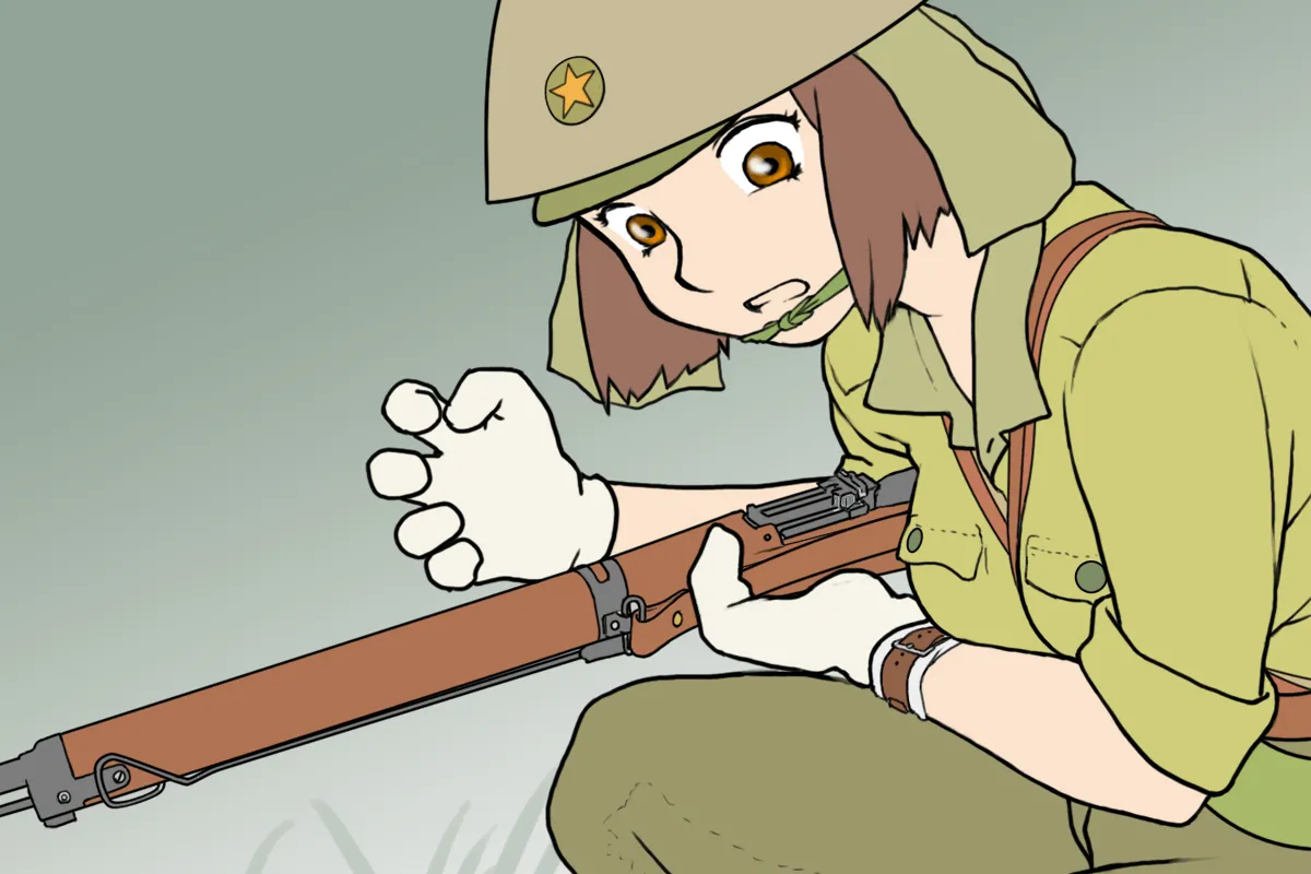 武装军服女子 page 7 full