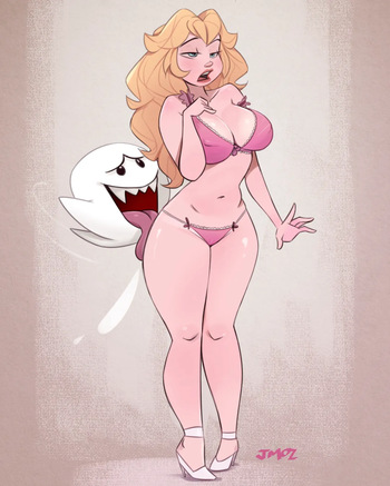 [JMoz Comix] Princess Peach (Mario Bros) cover