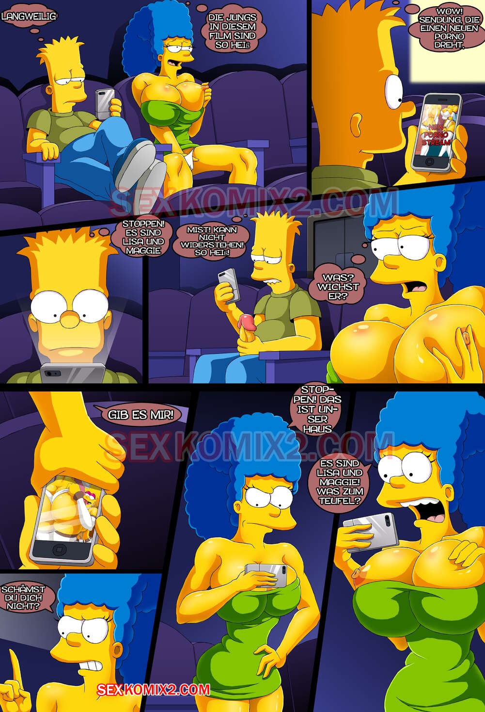 Simpsons. Zum Orgasmusplaneten. by sexkomix2.com page 11 full