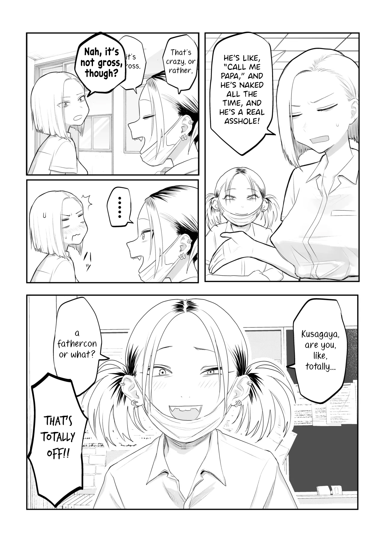 Tsundere Fathercon Kusagaya-san page 4 full