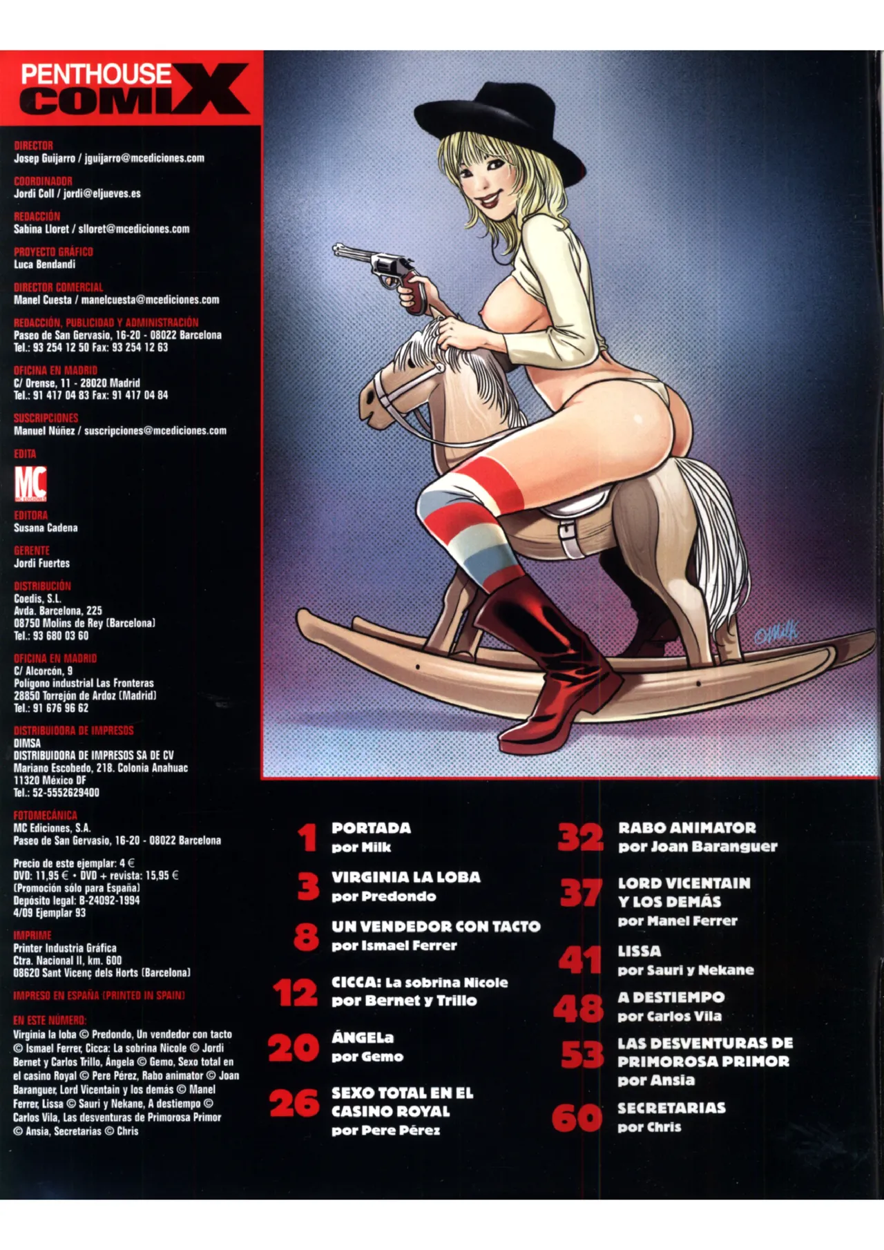 Penthouse Comix #93 page 2 full