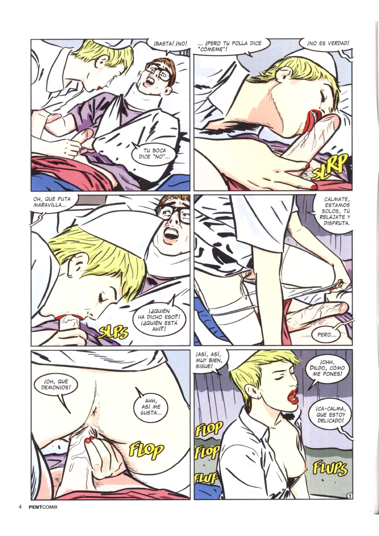 Penthouse Comix #93 page 4 full