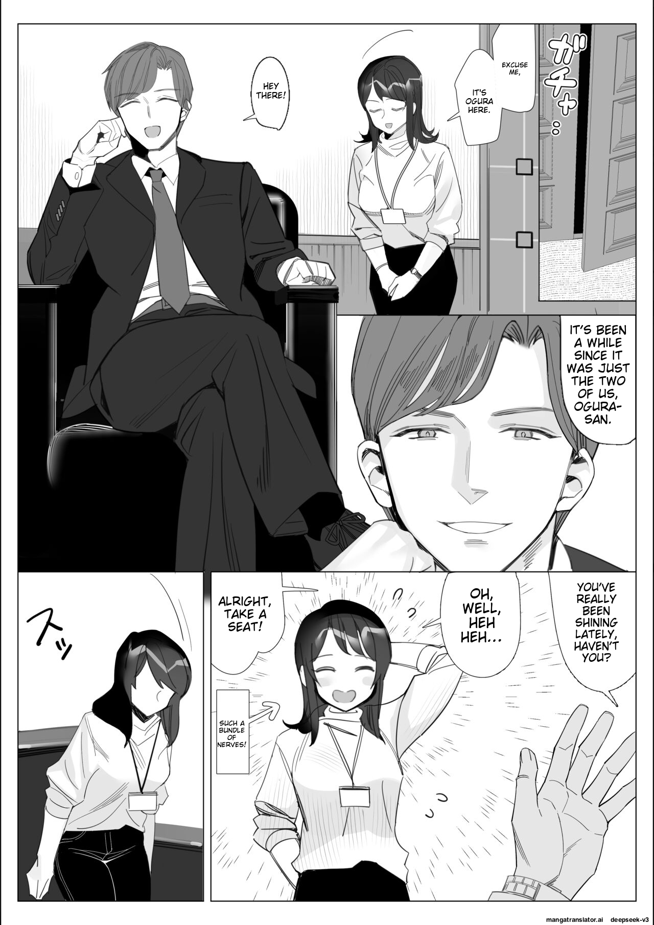 A story about a proud career woman being seduced by her bad divorced boss page 10 full