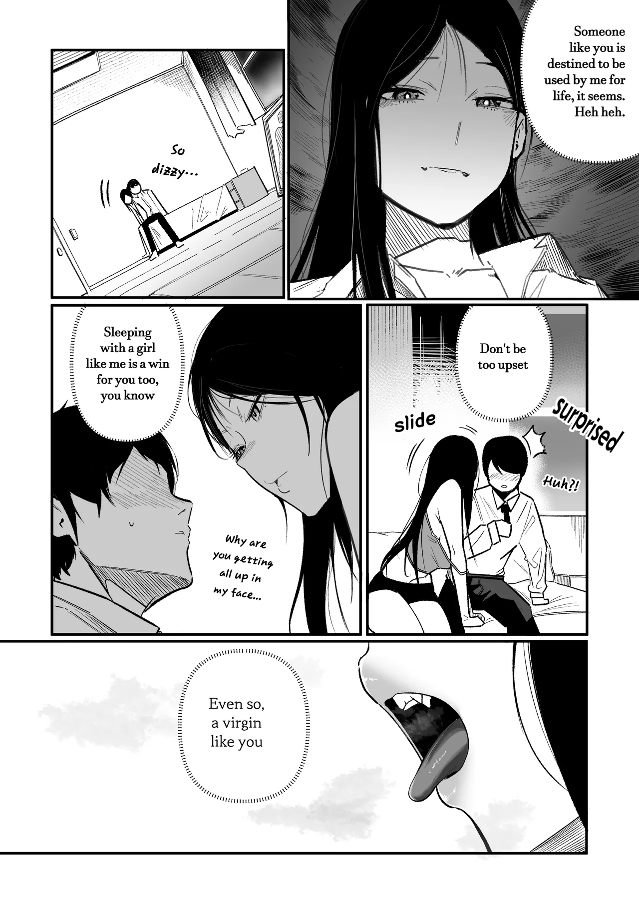 Living Together With The Buxom Female Bully! page 11 full