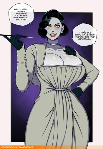 [DavesPinup] Lady D (Resident Evil) cover
