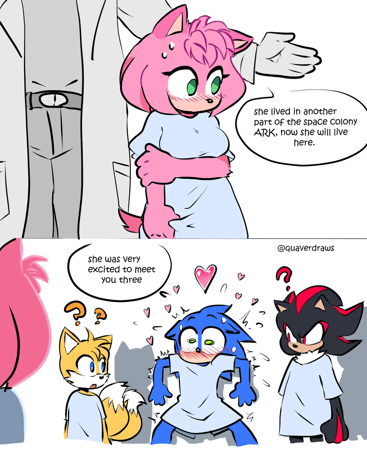 Sonic Ark AU page 2 full