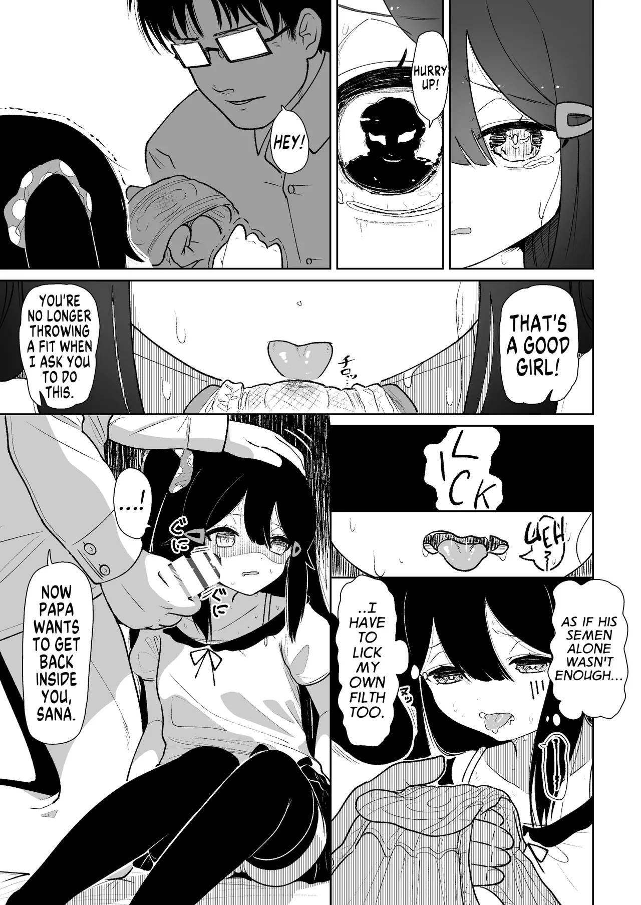 Manamusume Seichou Kyoukiroku | The Diary of Forced Sexual Training of a Precious Daughter page 11 full