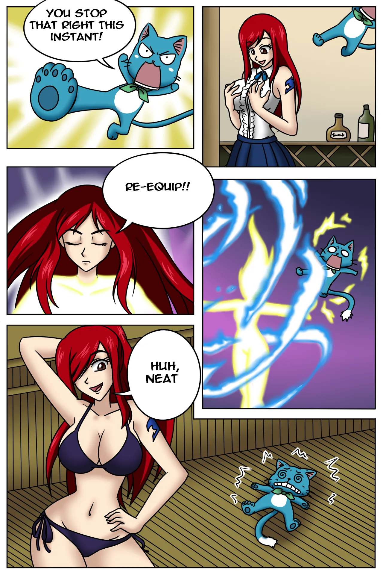 One "Happy" Erza! page 3 full