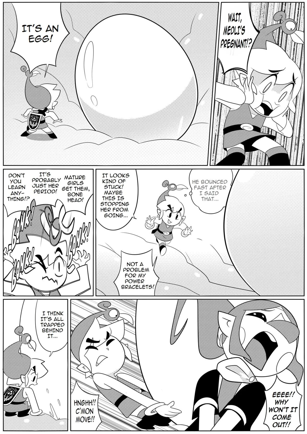 Medli's Toilet Terror page 10 full