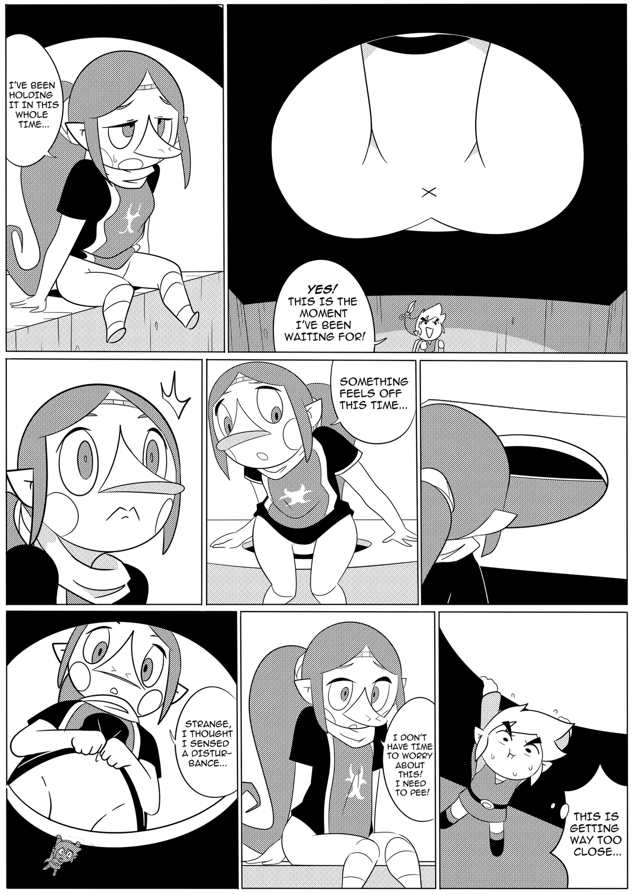 Medli's Toilet Terror page 5 full