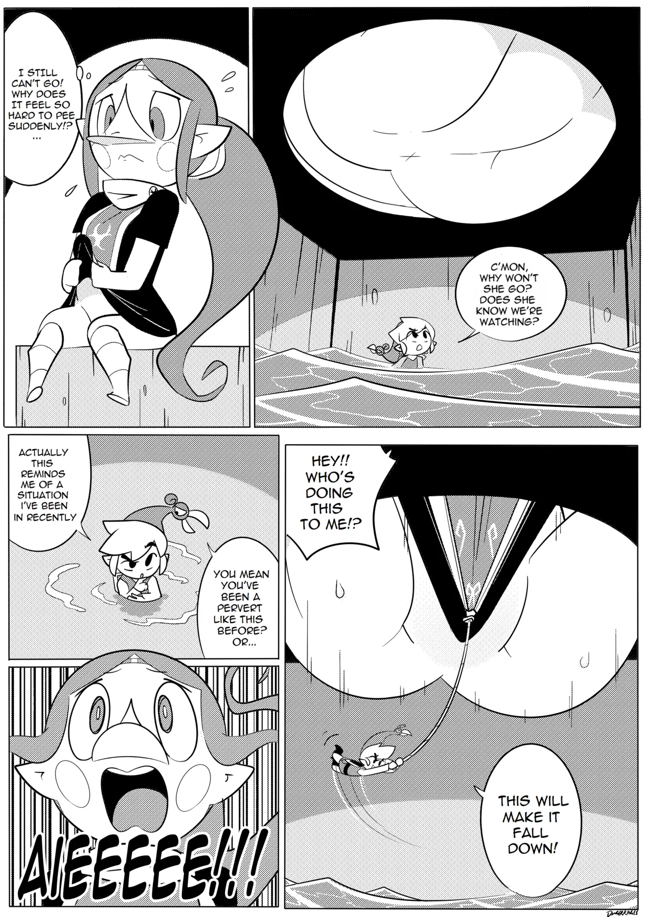Medli's Toilet Terror page 6 full