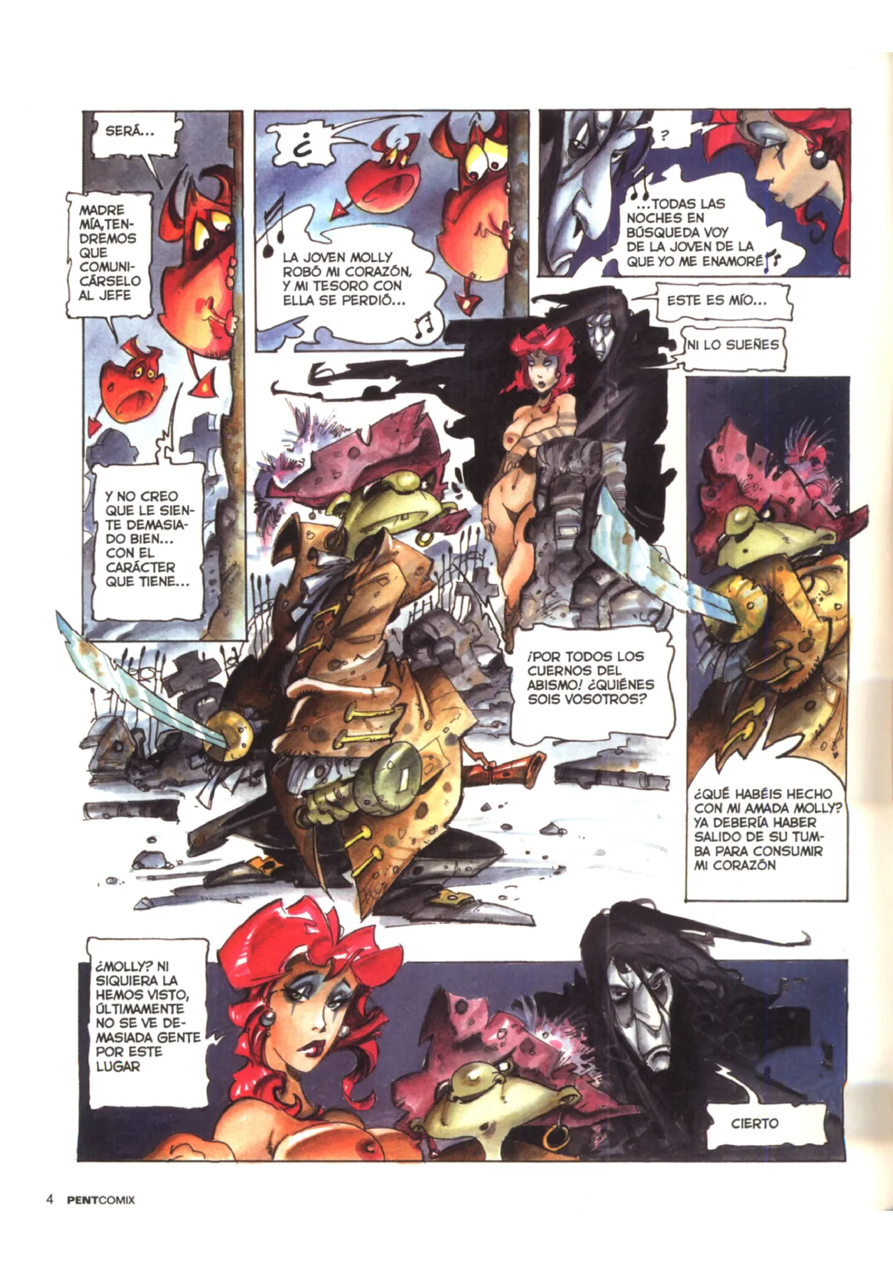 Penthouse Comix #92 page 4 full