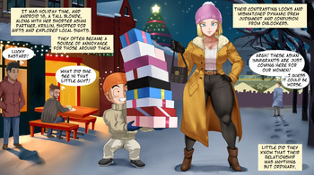 Android 18 Christmas cover