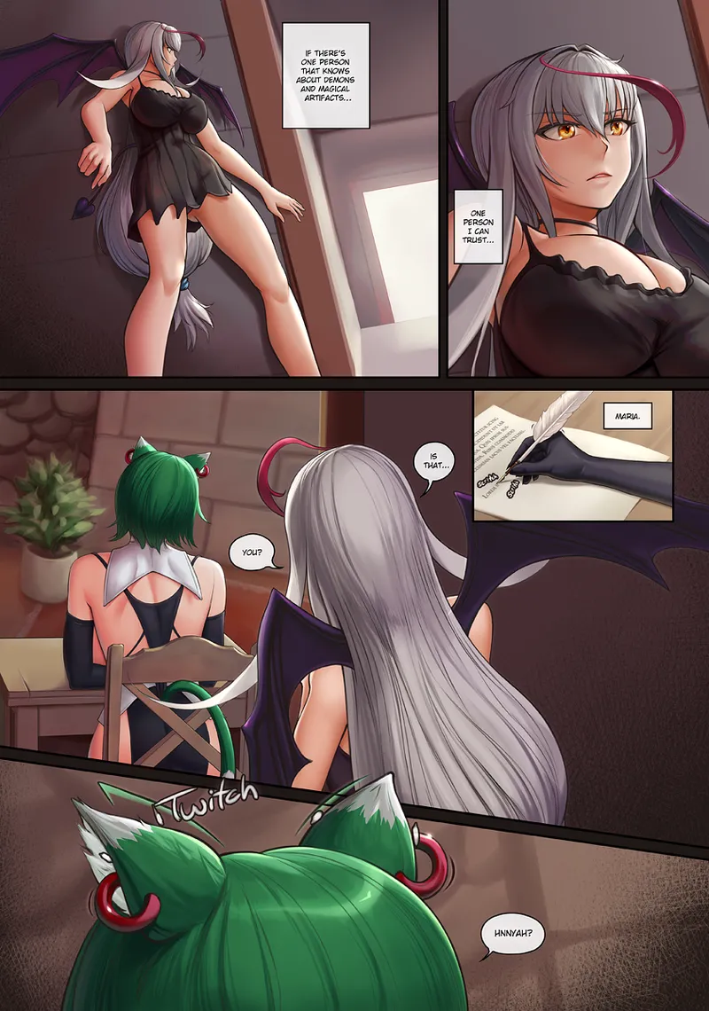Dominion of Heroes Comic #7. Brunhilde page 7 full