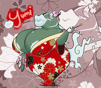 [Slimey Art] Yumi the Basculegion (Pokémon) cover