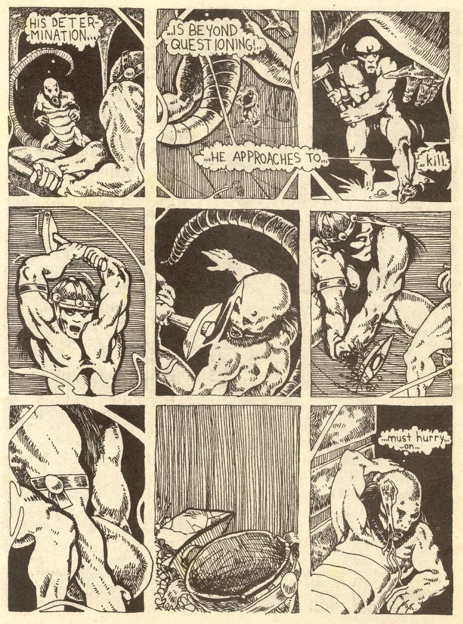 Barbarian Comics #2 page 4 full