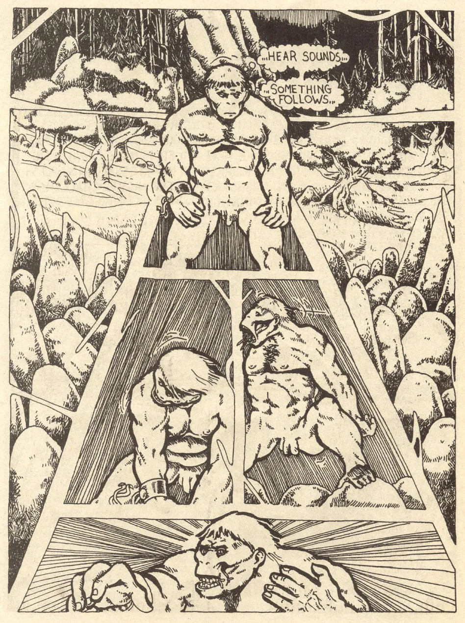Barbarian Comics #2 page 8 full