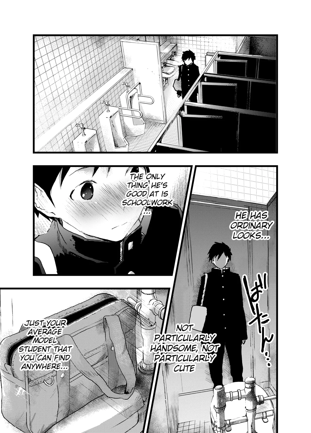 Eki no Toile de Hatsutaiken Rinkan Rape!! Kichiku Seme!! page 11 full