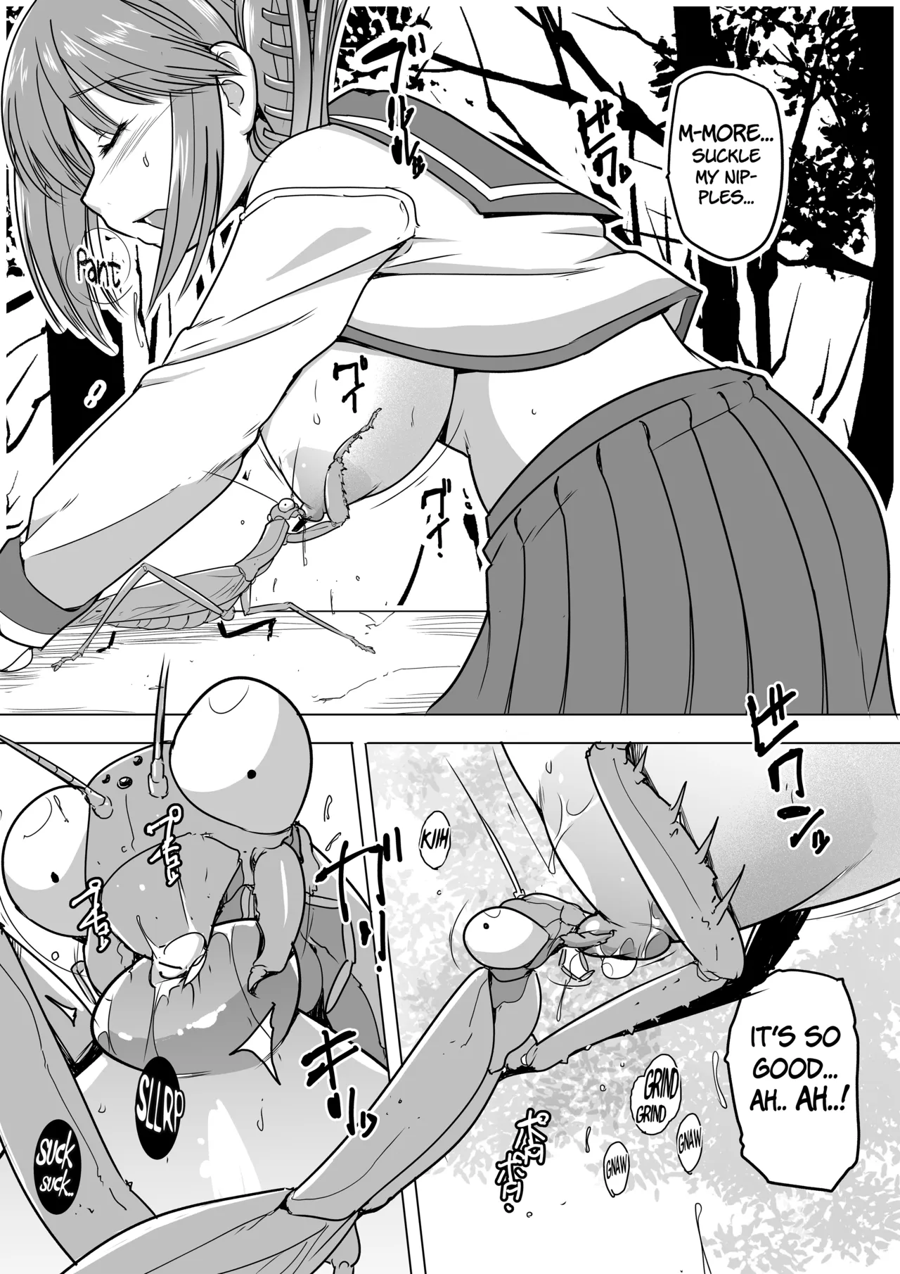 Misuke's Short Stories 21 - Manaka & A Gathering of Insects page 10 full