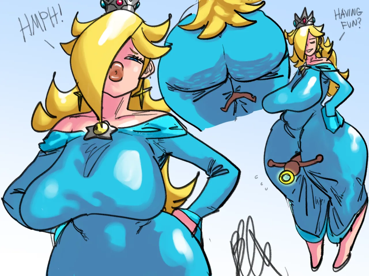 ROSALINA & LILITH!!! page 1 full