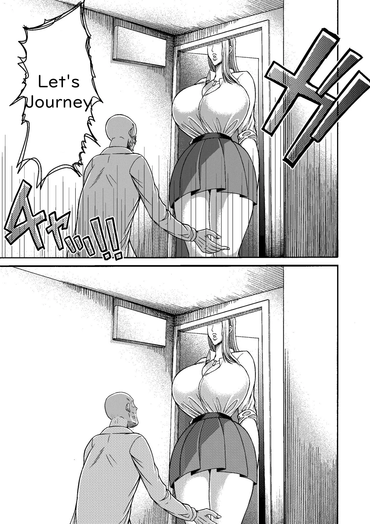 Ganbatte Hataraitetara Kusodeka Gal ga Kitan daga? | I Was Working Hard, Then This Ridiculously Huge Gal Showed Up page 4 full