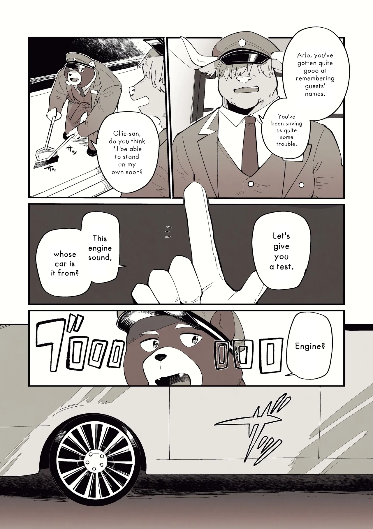 Arlo the Bear Doorman and the Mysterious Perfume page 3 full