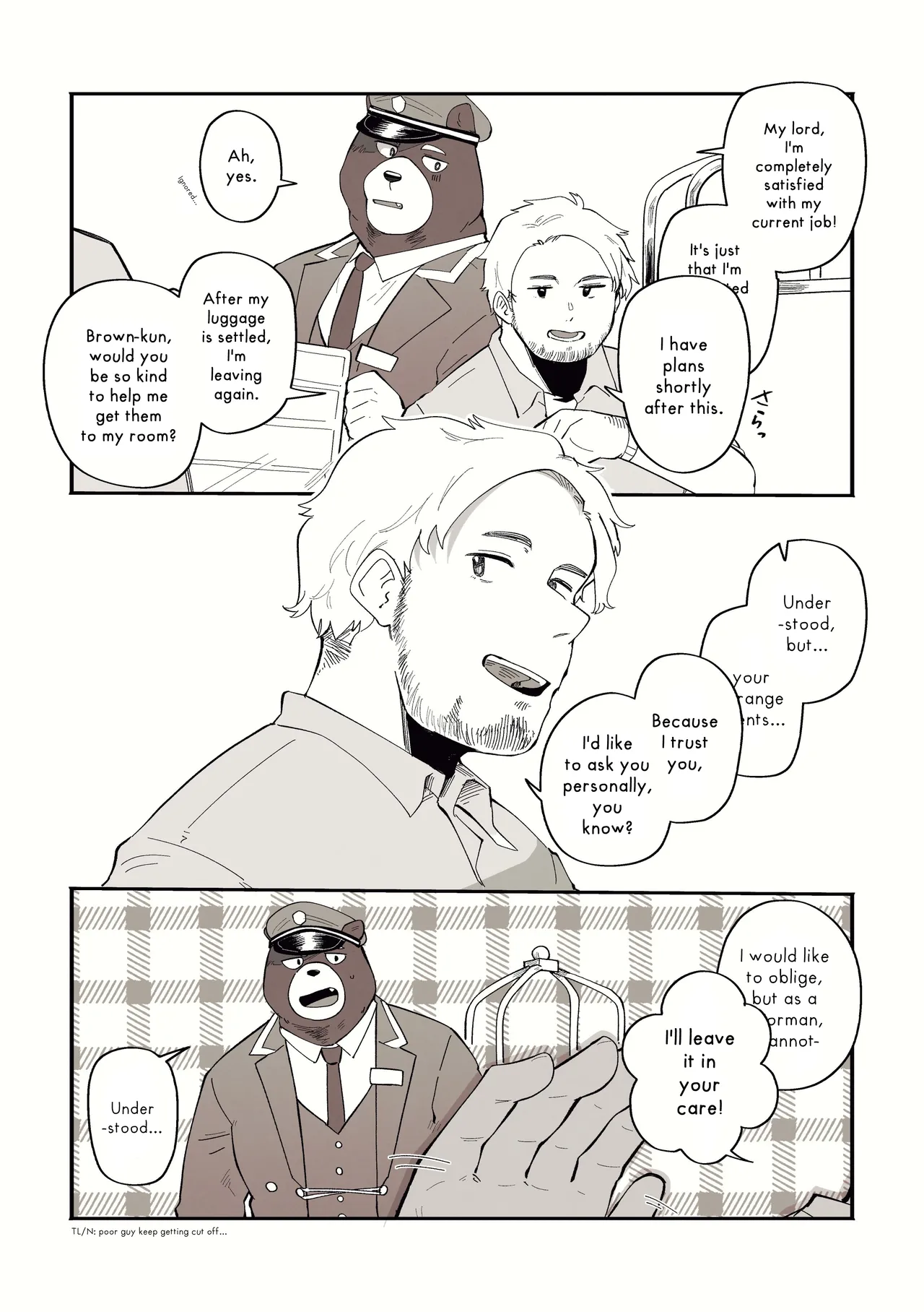 Arlo the Bear Doorman and the Mysterious Perfume page 5 full