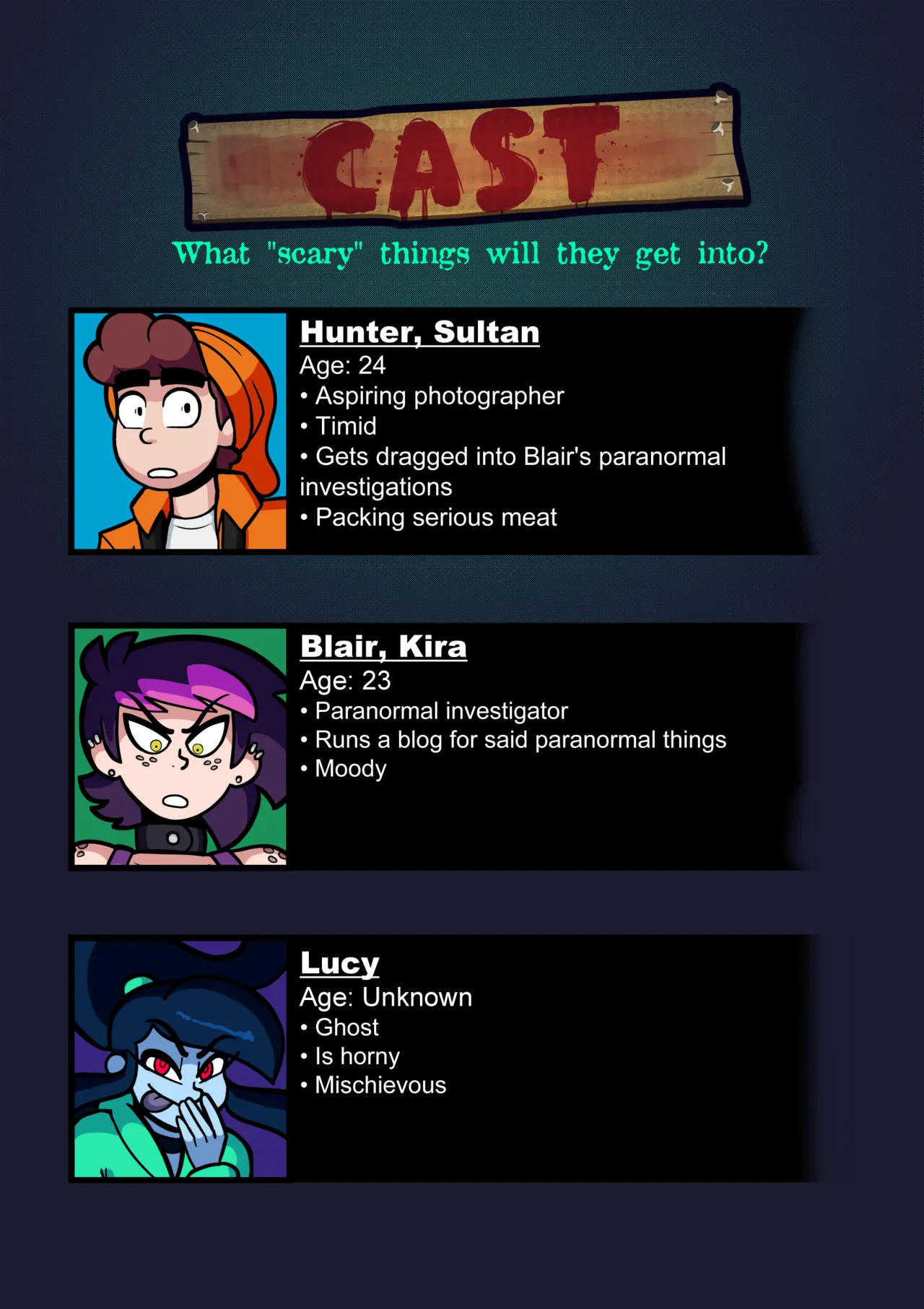 Glory Souls #1: Scared Stiff page 2 full